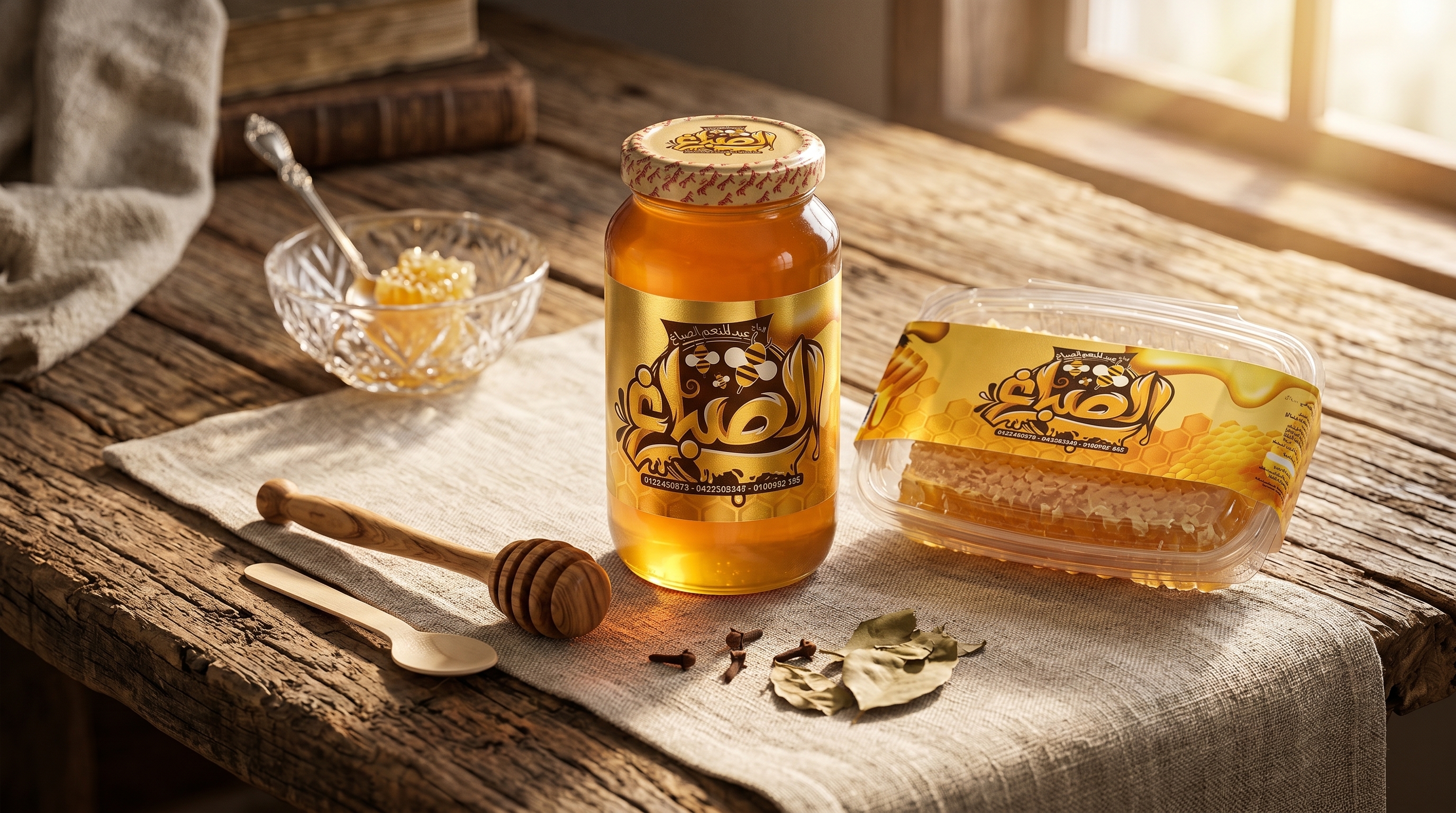عسل نحل زهرة البرسيم